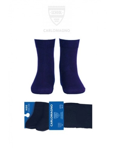 PACK 2 PARES. Calcetín colegial, Color Azul...
