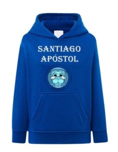 Sudadera Santiago Apostol azul