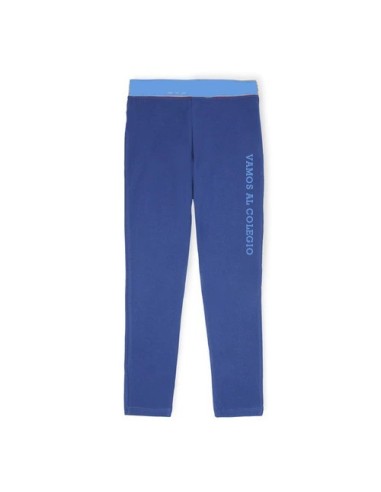 Leggings con cintura a contraste