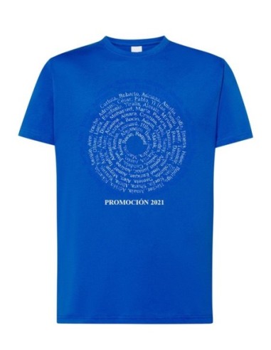 Camiseta graduación espiral