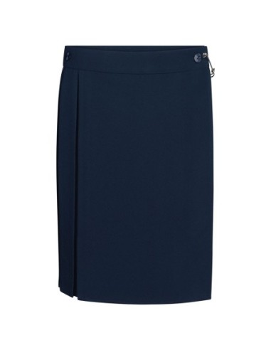 FALDA CON FRENTE LISO Y TABLONES