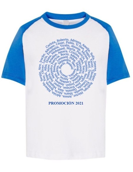 Camiseta graduación espiral