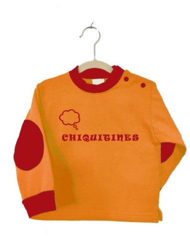 Sudadera básica c/redondo abierta con corchetes