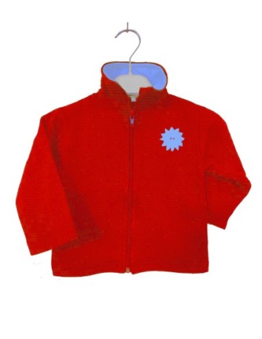 Chaqueta abierta con cremallera