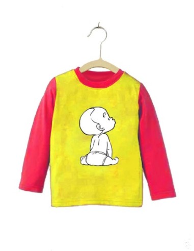 Camiseta m/larga color