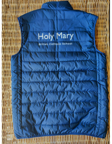 Chaleco hombre personalizado espalda