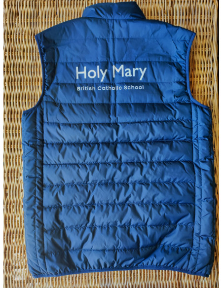 Chaleco hombre personalizado espalda