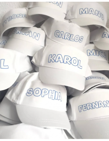 gorra infantil personalizada