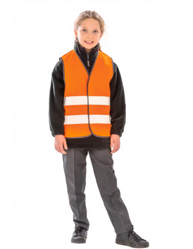 Chaleco alta visibilidad infantil