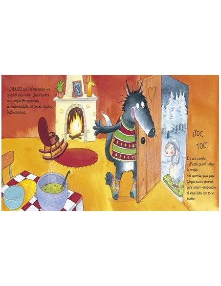 La ovejita que vino a cenar