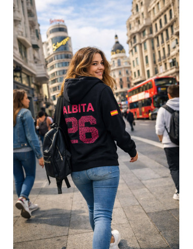 Sudadera o chaqueta personalizada con números y...