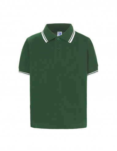 Polo infantil 100% algodón uniforme escolar