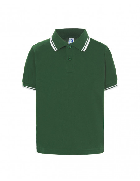 Polo infantil 100% algodón uniforme escolar