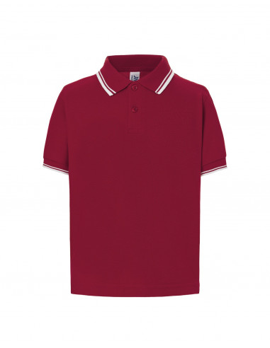 Polo infantil 100% algodón uniforme escolar