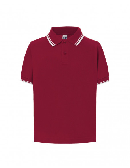 Polo infantil 100% algodón uniforme escolar