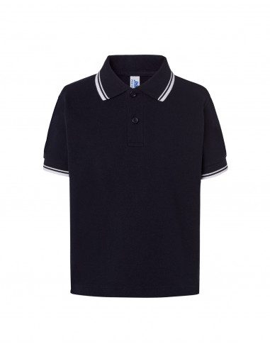 Polo infantil 100% algodón uniforme escolar