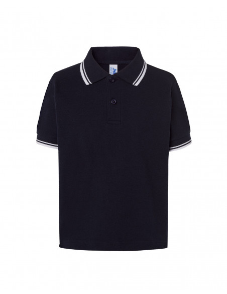Polo infantil 100% algodón uniforme escolar