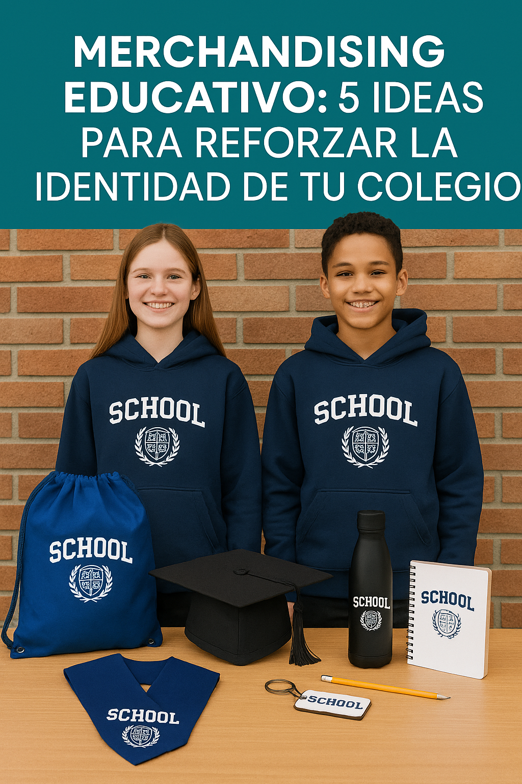 Merchandising educativo: 5 ideas para reforzar la identidad de tu colegio